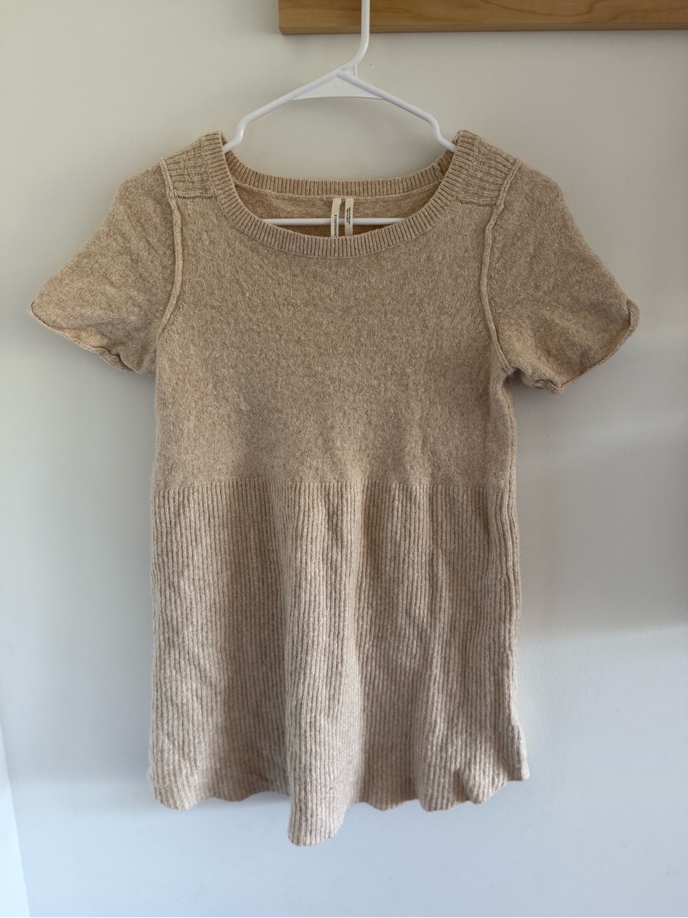 Anthropologie Cashmere Wool Sweater Dress Small